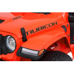 Elektrické autíčko Jeep Wrangler Rubicon Lift 4x4, 24V - oranžové